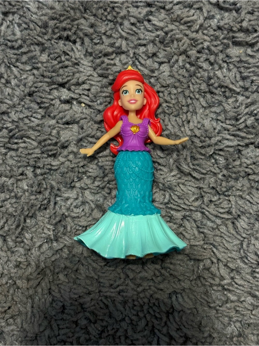 NWOT Disney’s Princess Ariel from The Little Mermaid doll with rubber clothes